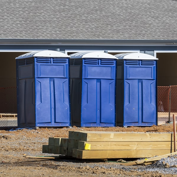 can i customize the exterior of the porta potties with my event logo or branding in Wilsonville Illinois